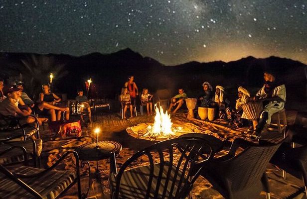 Agafay Desert:Quad bike Camel Ride Fire Show Traditional Dinner