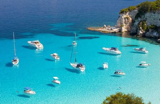 Paxos & Antipaxos Cruise from Syvota: Full-Day Island Escape