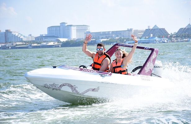 Speed Boat Snorkeling in Cancun with Mayan Ceremony and Tasting