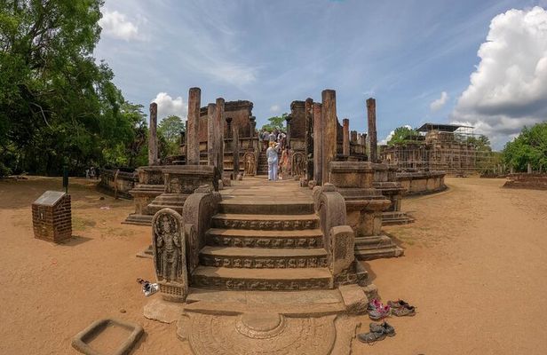 Visiting the Historical Polonnaruwa Ruins and Minneriya Safari 