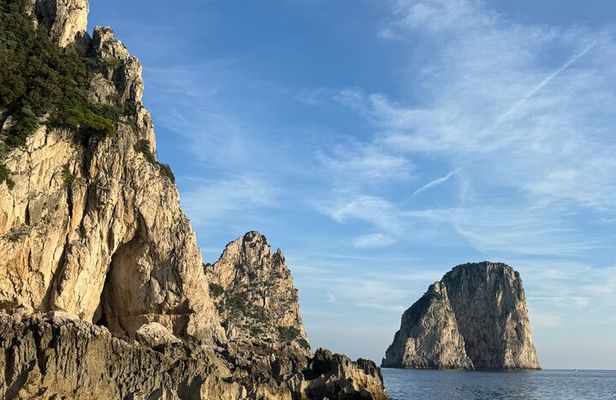 Capri Small Group Tour with Blue Grotto from Naples or Sorrento
