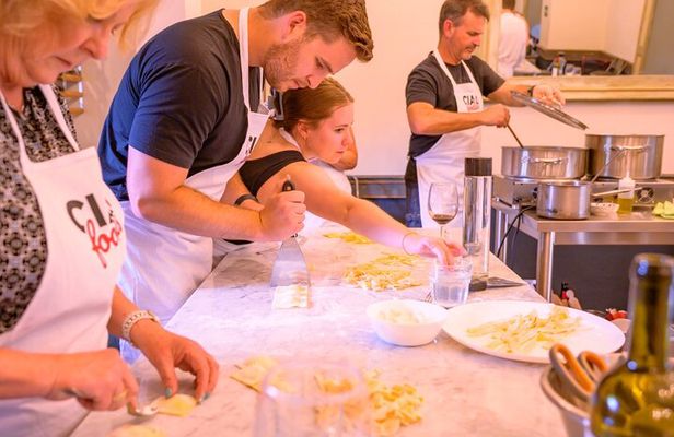 Pasta and Tiramisu Cooking Class with optional Local Market Tour