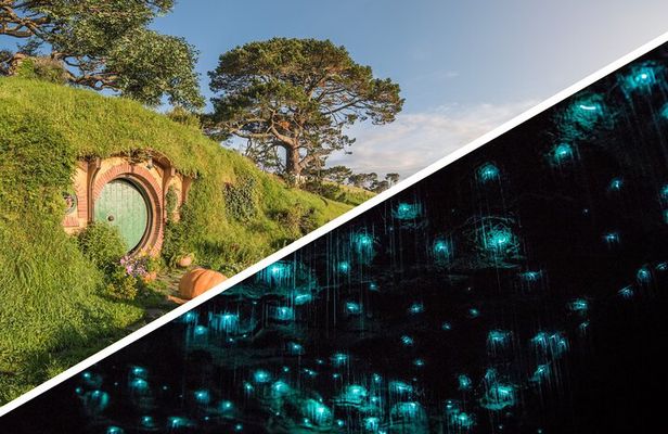 Auckland to Rotorua Hobbiton and Waitomo 1 Way Small Group Tour