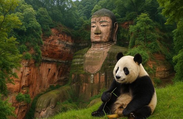 Panda and Leshan Buddha Private Tour