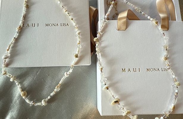 Maui Jewelry Making Class with Puka Shells and Pearls