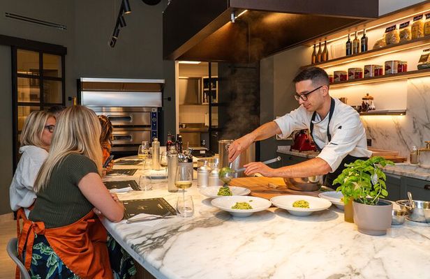 Exclusive Pasta & Tiramisu Class with Wine near by Colosseum