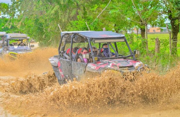 Exclusive Polaris Buggy Ride in Punta Cana with Beach y Cave Stop