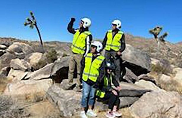 Guided Electric Motorbike Tour inside Joshua Tree National Park