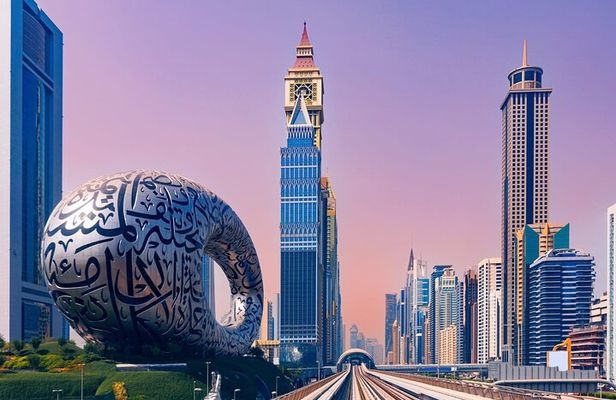 Dubai City Sightseeing Tour in 4x4 Private Vehicle from Abu Dhabi