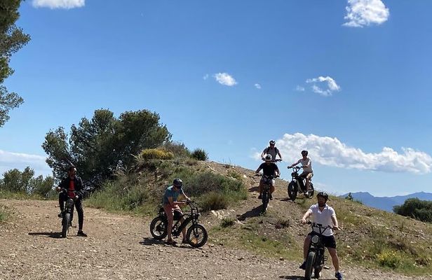 OFF ROAD Electric FAT Bike Tours & Adventures in Montes de Malaga