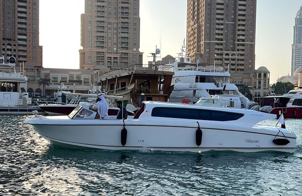 The Pearl Qatar Electric Boat Cruise with Air Conditioning