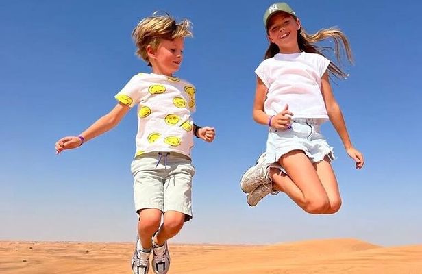 DUBAI VIP Desert Safari & 4x4 Pick/Drop,Camel Ride, BBQ Dinner,