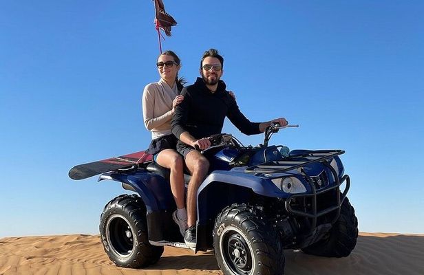 VIP Morning Desert Safari with Quad Bike