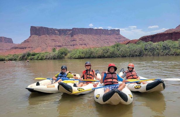 Moab Half Day Colorado River Kayaking Trip