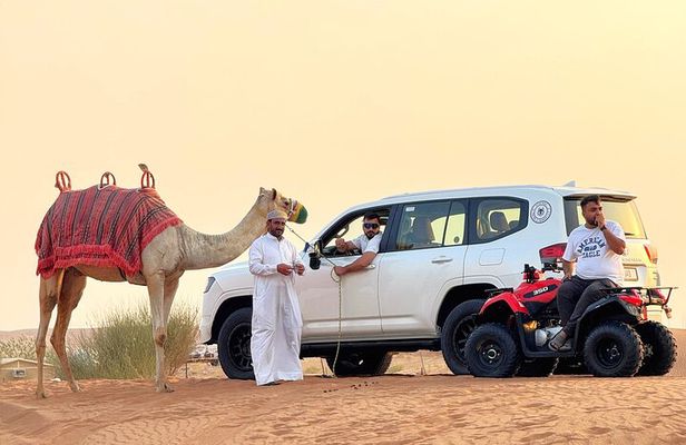 Desert Safari Tour with BBQ Dinner & ATV in Dubai