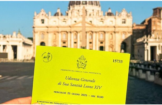 Papal Audience and Guided Tour for St. Peter's Basilica