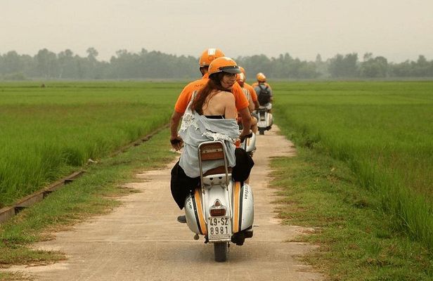 Hanoi Outskirts And Co Loa Countryside Half Day Tour by Vespa