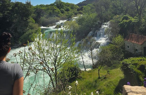 Krka Waterfalls & Primošten Beach Private Tour from Split