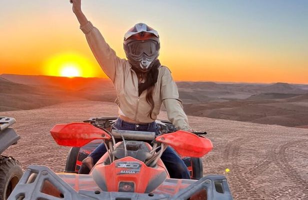 Marrakech: Agafay Desert Tour ,Camel Ride&quad bike and Dinner