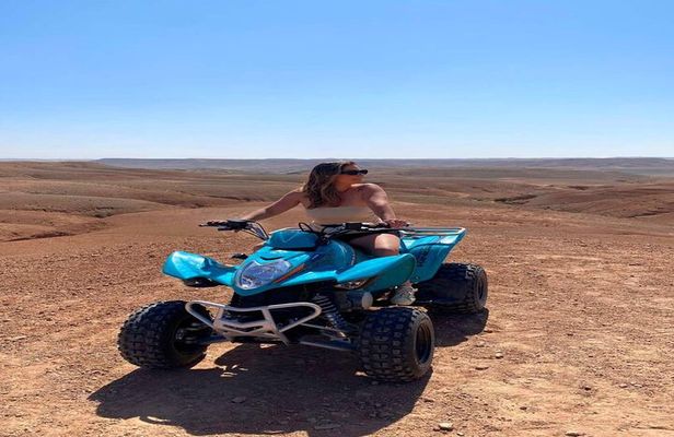 Agafay Desert Quad & Camel Rides with Dinner Show
