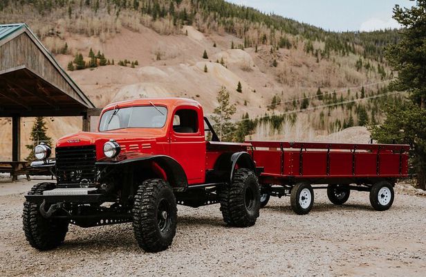 Monster Truck Wagon Ride and Gold Panning
