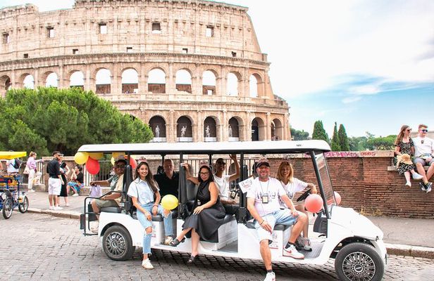 Eco-Friendly Rome Tour by Golf Cart: Exclusive VIP Experience