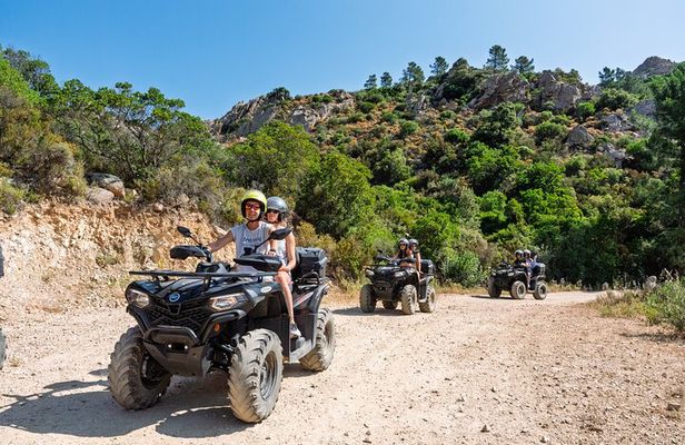 Quad Tour Monte Nieddu: Natural pools & Sardinian Tasting