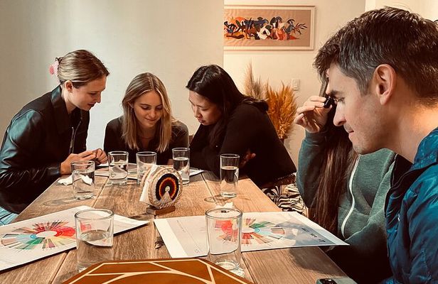 Mexican coffee tasting with a national judge