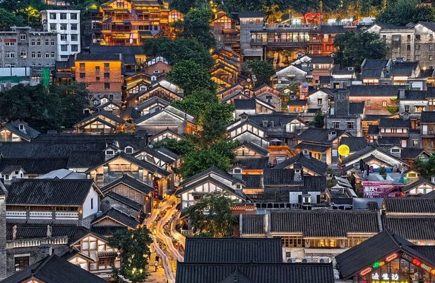 Chongqing Food Exploration, Old Town & Magic Night Views