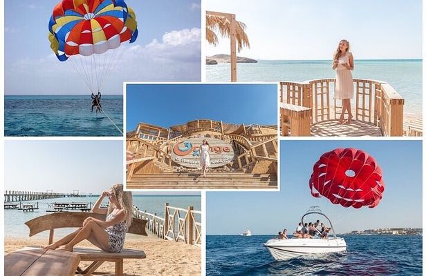 Fantastic Orange Bay & Parasailing & Water sports & Snorkeling -Hurghada