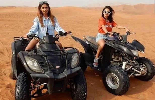 Vip Sunset Desert Safari with pick&drop and BBQ dinner & liveshow