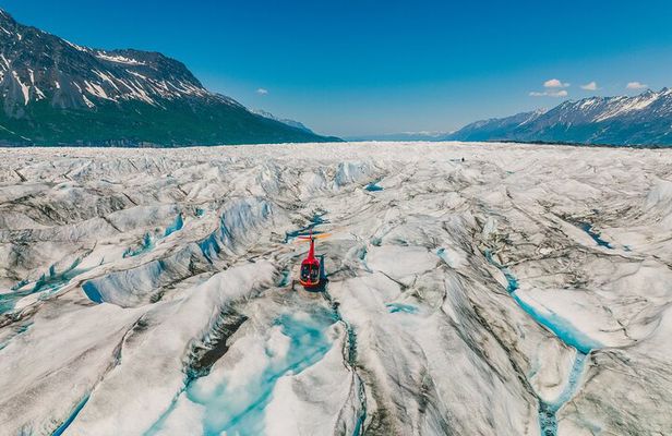 Knik Glacier Helicopter Flight-90 Mins-1 Landing-Anchorage Area