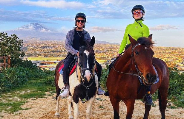 Catania Horseback Riding in Misterbianco Countryside