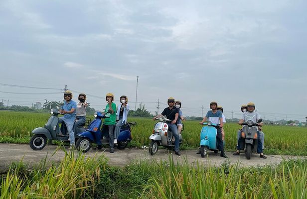 Exploring Vespa Tour Through Little Red River Delta