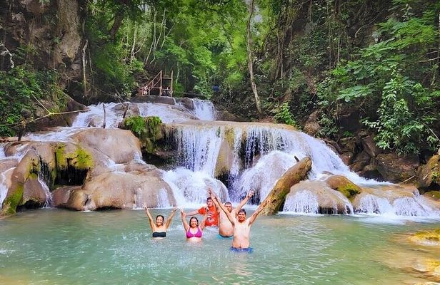 From Huatulco : Adventure between waterfalls and jungle private service