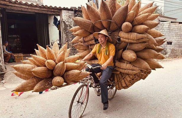 Day Trip to Bamboo Fish Trap & Soy Sauce Villages From Hanoi