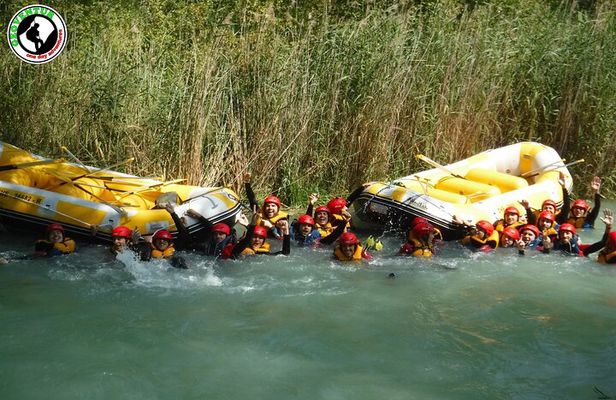 Rafting activity in Teruel