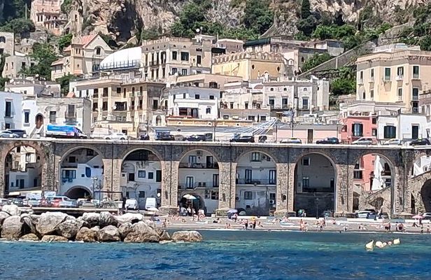 Salerno Maiori Amalfi Positano DA Boat Excursion