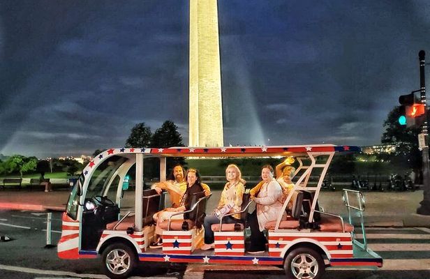 Washington DC Monuments & Landmark Guided Electric Trolley Tour