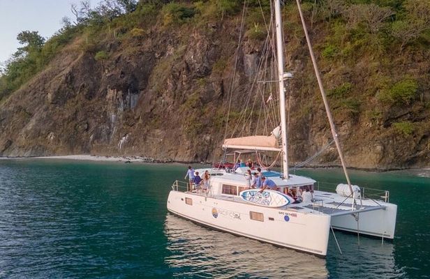 Luxury Catamaran: Open Bar & Snorkeling Adventure