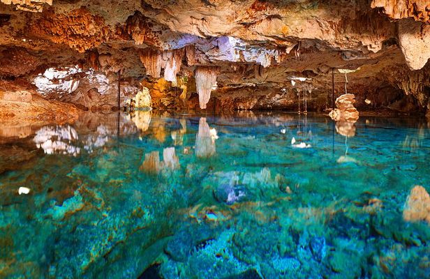 Cave, Zipline, and Cenote Tour in the Riviera Maya