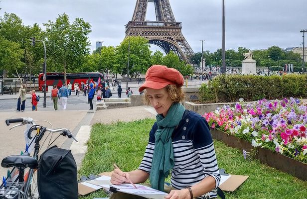Eiffel Tower Drawing Workshop at the Eiffel Tower
