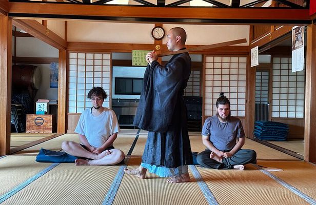 Zen, Matcha & Calligraphy at Historic Temple near Mt. Fuji