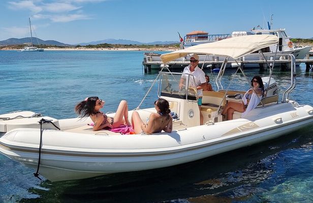 Small rubber boat excursion to Tavolara and Molara