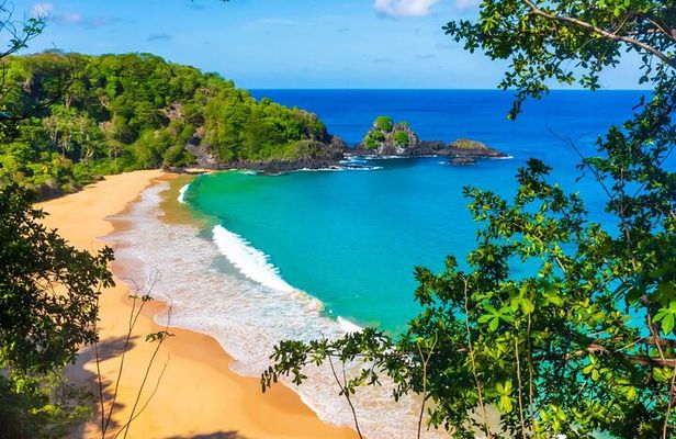 Traditional Boat in Fernando de Noronha
