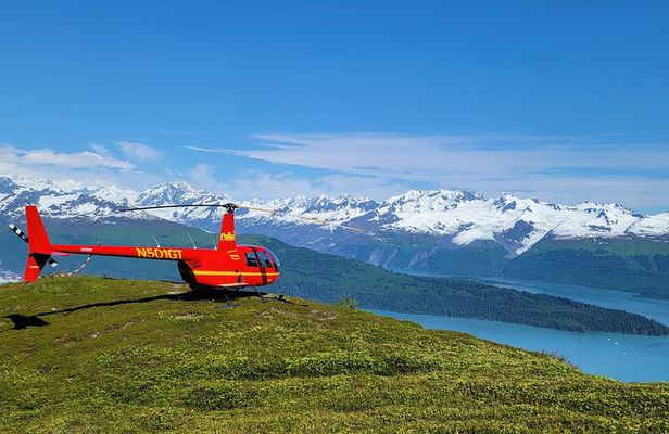 Prince William Sound Helicopter Flight-1 Landing-Anchorage Area