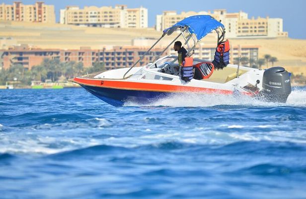 Private Speedboat Trip To Orange Island & Snorkeling :Hurghada