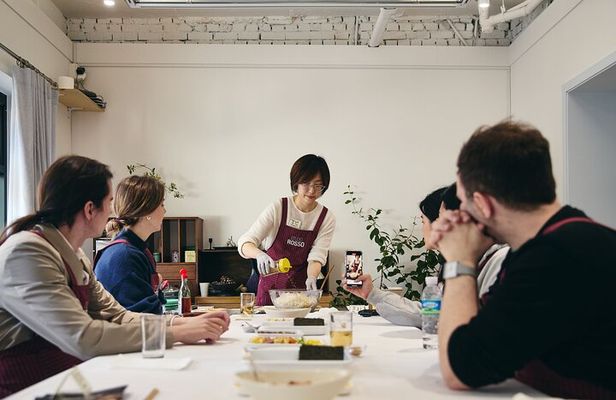Mini Gwangjang Market Cooking Korean Street Food Experience