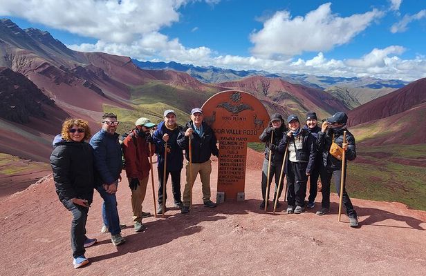 ATV at Red Valley and Rainbow Mountain from Cusco