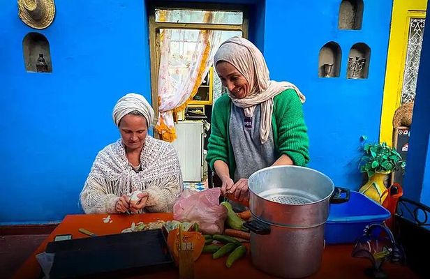 Morocco Cooking Class Tour with local market visit 